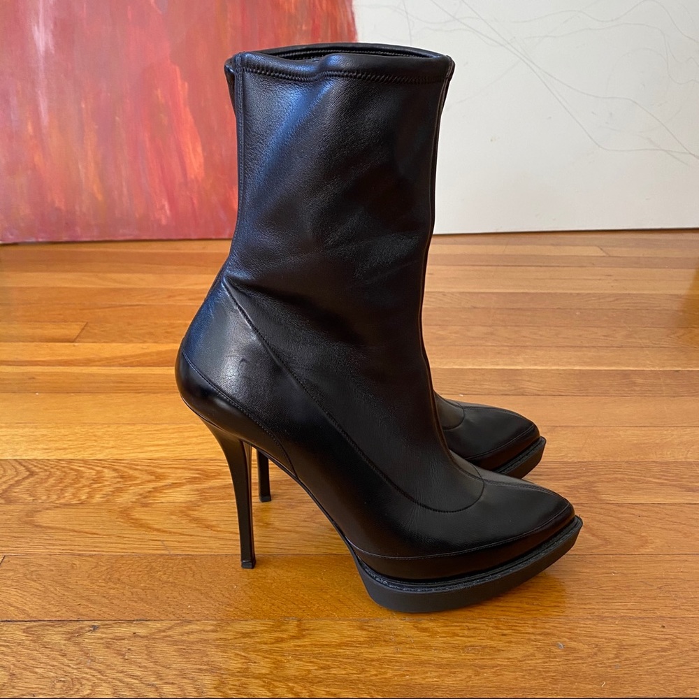 Gucci Wimbledon Stretch Nappa Boots EUR 41
